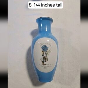 Holly Hobbie Flower Vase Vintage